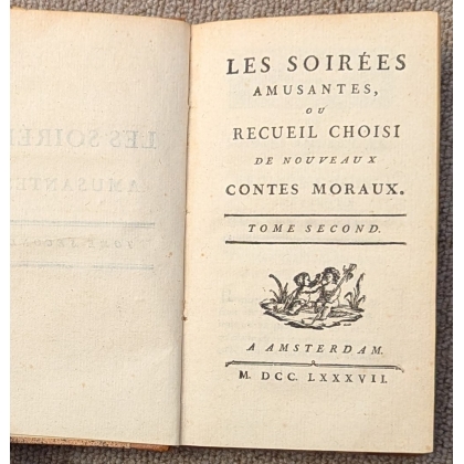 Livre \"Les soirées amusantes\"