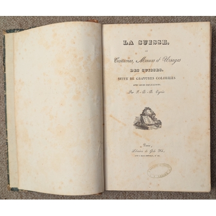 Livre \"La Suisse\" par EYRIES