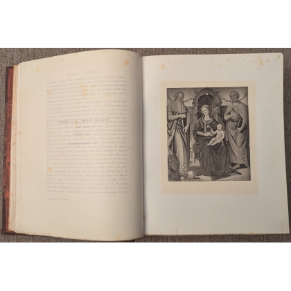 Livre \"La Peinture au Chateau de Chantilly\"