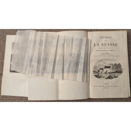 Livre \"Lettres sur la Suisse\" par RAOUL-ROCHETTE