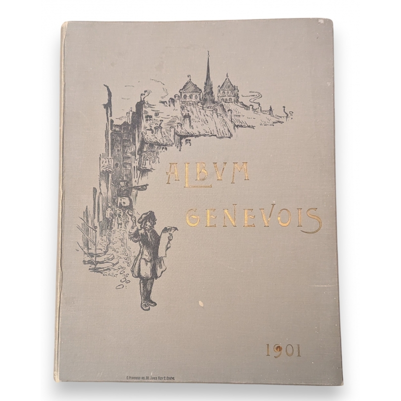 Livre \"Album Genevois 1901\"