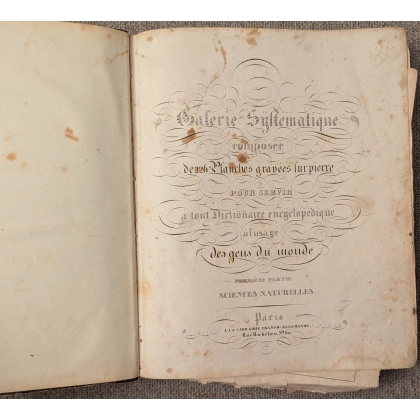Livre \"Galerie Systématique\"