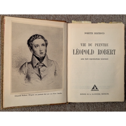 Livre \"Léopold Robert\" par BERTHOUD