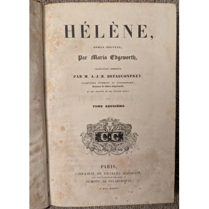 Livre \"Hélène\" par Edgeworth