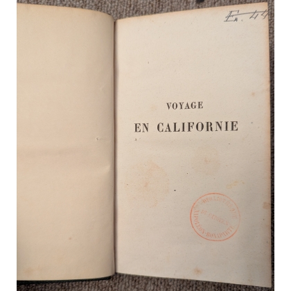 Livre "Voyage en Californie" par Ed Bryant