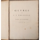 Livre "Oeuvres de J. J. Rousseau - Emile"