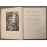 Livre "Oeuvres de J. J. Rousseau - Emile"