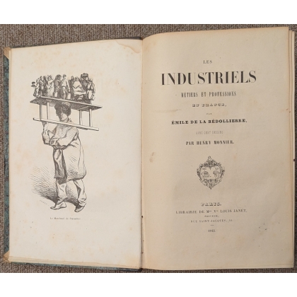 Livre \"Les industriels\" par De La Bedolliere