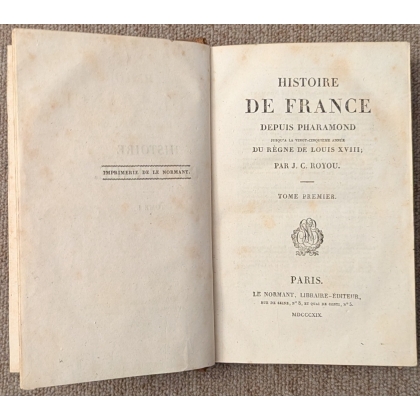 Livre "Histoire de France" par ROYOU