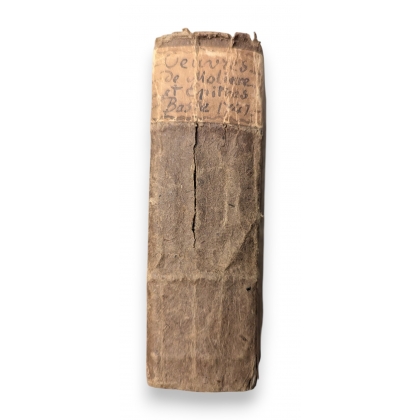 Livre \"Les Oeuvres de Monsieur de Moliere\"