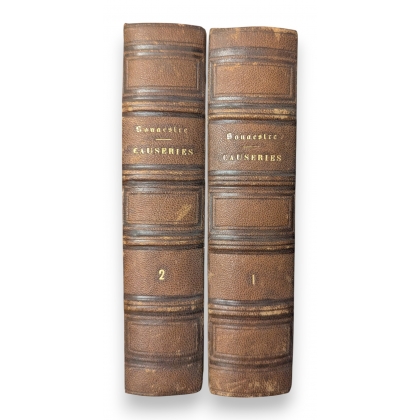 Livre \"Causeries Historiques et Littéraires\"