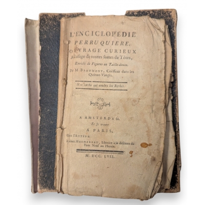 Livre \"L\'enciclopédie perruquiere\"