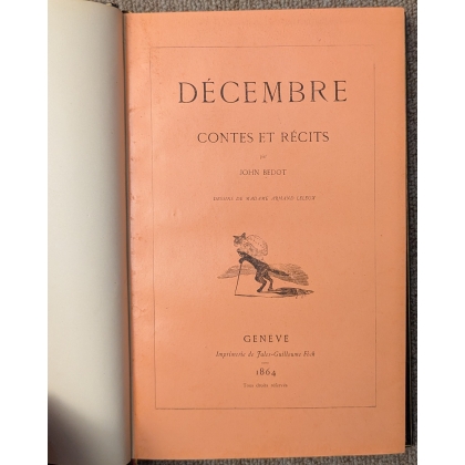 Livre "Décembre" par Bedot
