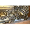  Miroir Napoléon III rectangulaire doré. sur  Moinat SA  - Antiquités décoration