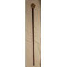 Walking stick with a Saint Bernard resin knob