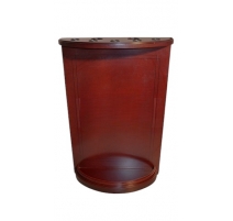 Cane stand, wenge for 8 sticks