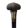 Walking stick with a black ‘Sea Urchin’ knob