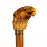 Walking stick with an eagle-shaped resin knob