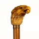 Canne avec pommeau Aigle en résine