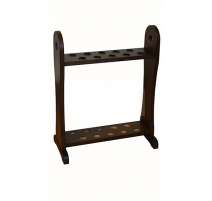 Cane stand, wenge for 8 sticks