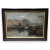 Paintings | Painting: ‘View of Amsterdam’. Moinat SA  – Antiques and home décor