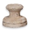Round stone plinth – large
