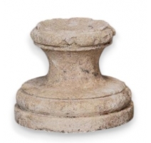 Socle rond en pierre - grand