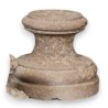 Round stone plinth – medium