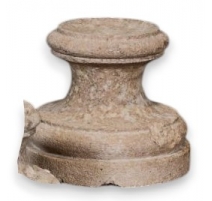 Socle rond en pierre - moyen