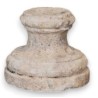 Round stone plinth – small