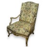 Regency armchair in lacquered and gilded wood, from  Moinat SA  - Antiques and home décor