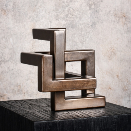 Sculpture: ‘Geometric Möbius Strip’