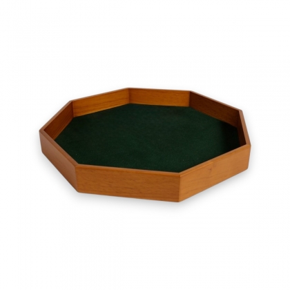 Hexagonal dice tray