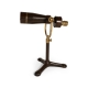 Telescope de bureau gainé cuir