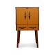 Meuble-bar "Belle Époque" coloris Cognac