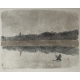 Gravure "La pipistrelle boit" signée HAINARD