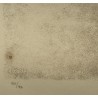 Gravure "La pipistrelle boit" signée HAINARD