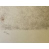 Gravure "La pipistrelle boit" signée HAINARD