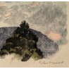 Gravure "Héron cendré" signée HAINARD