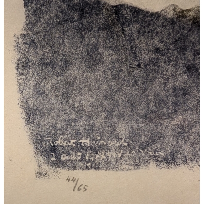Gravure "Héron cendré" signée HAINARD