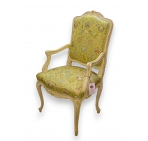 Fauteuil Régence, modèle Cresson, laqué