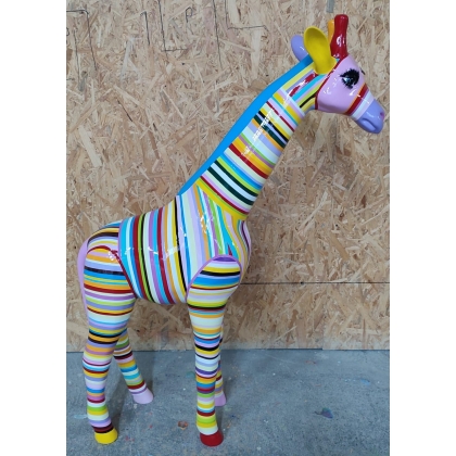 Girafe en résine décor Paul Smith