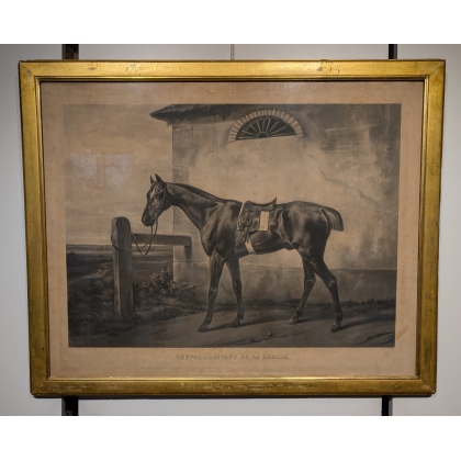 Paire de gravures "Cheval" par VERNET