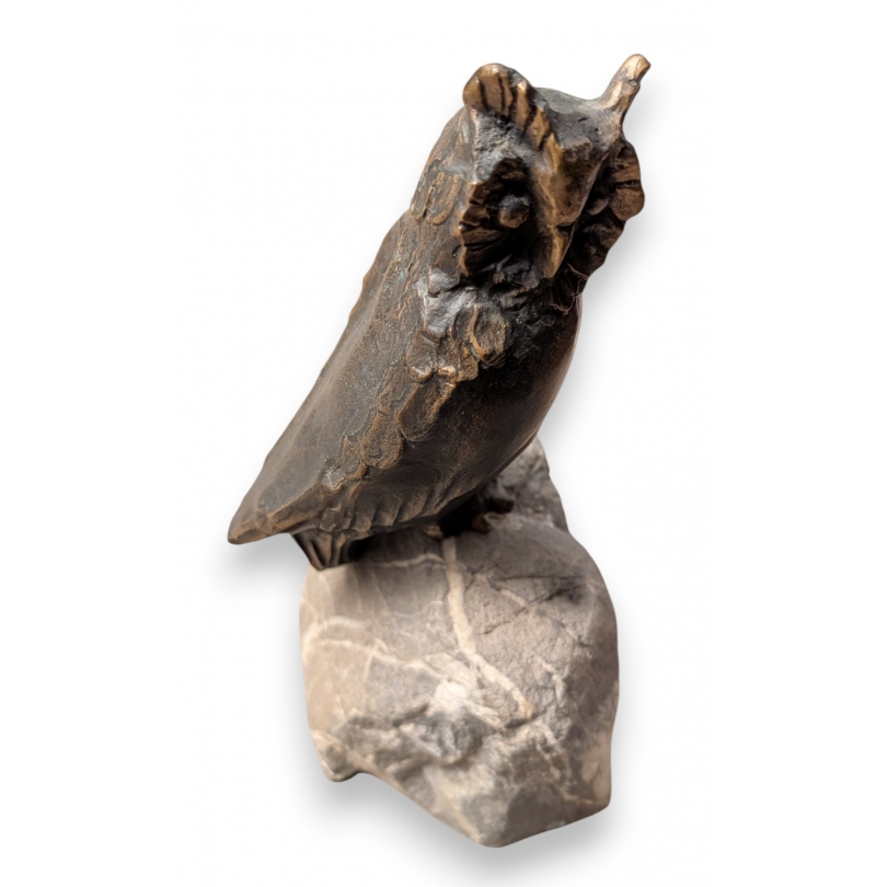 Bronze "Hibou" signé REUSSNER