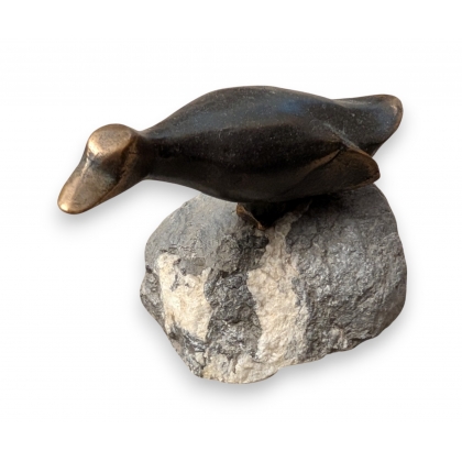 Bronze \"Petit canard\" de Charles REUSSNER