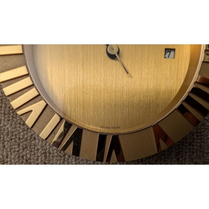 "Atlas" table clock by TIFFANY & Co