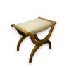 Directoire-style stool, wood, by Moinat SA – Antiques and home décor