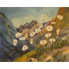 Tableau \"Marguerites\" signé HAMMERSCHLAG