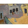 Tableau \"Mosquée à Terme\" signé STOCKLI