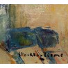 Tableau \"Rue du Diable à Terme\" signé STOCKLI